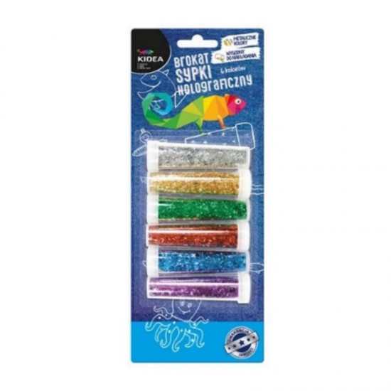 ΧΡΥΣΟΣΚΟΝΗ KIDEA 042951 6 COLORS 6X5,5GR